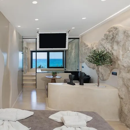 Portara Seaside Luxury Lägenhetshotell Naxos City