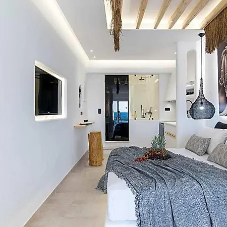Portara Seaside Luxury Lägenhetshotell Naxos City