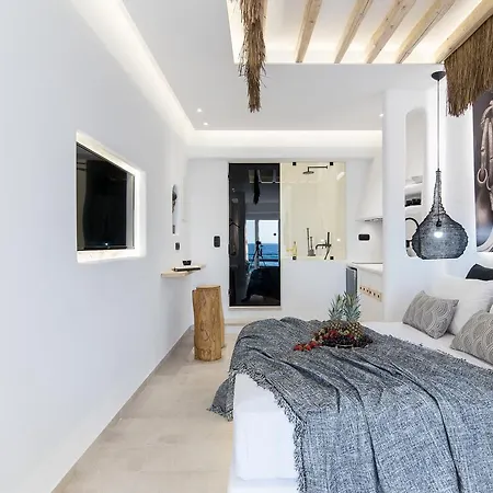 Portara Seaside Luxury Lägenhetshotell Naxos City