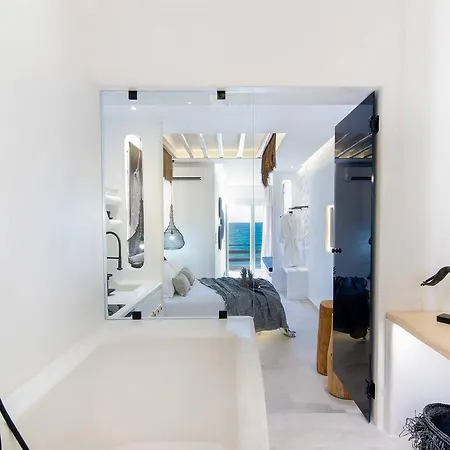 Portara Seaside Luxury Lägenhetshotell Naxos City